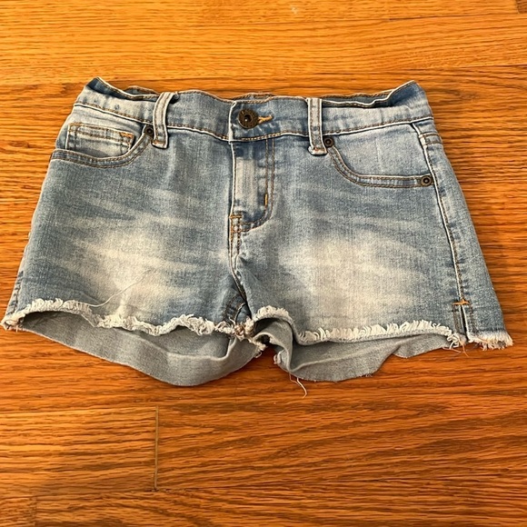 Contraband Girl’s Blue Jean Shorts Size 12 - Picture 1 of 3
